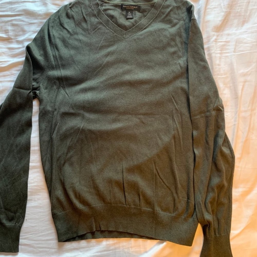 Banana Republic Luxury Blend Pullover Sweater Med.